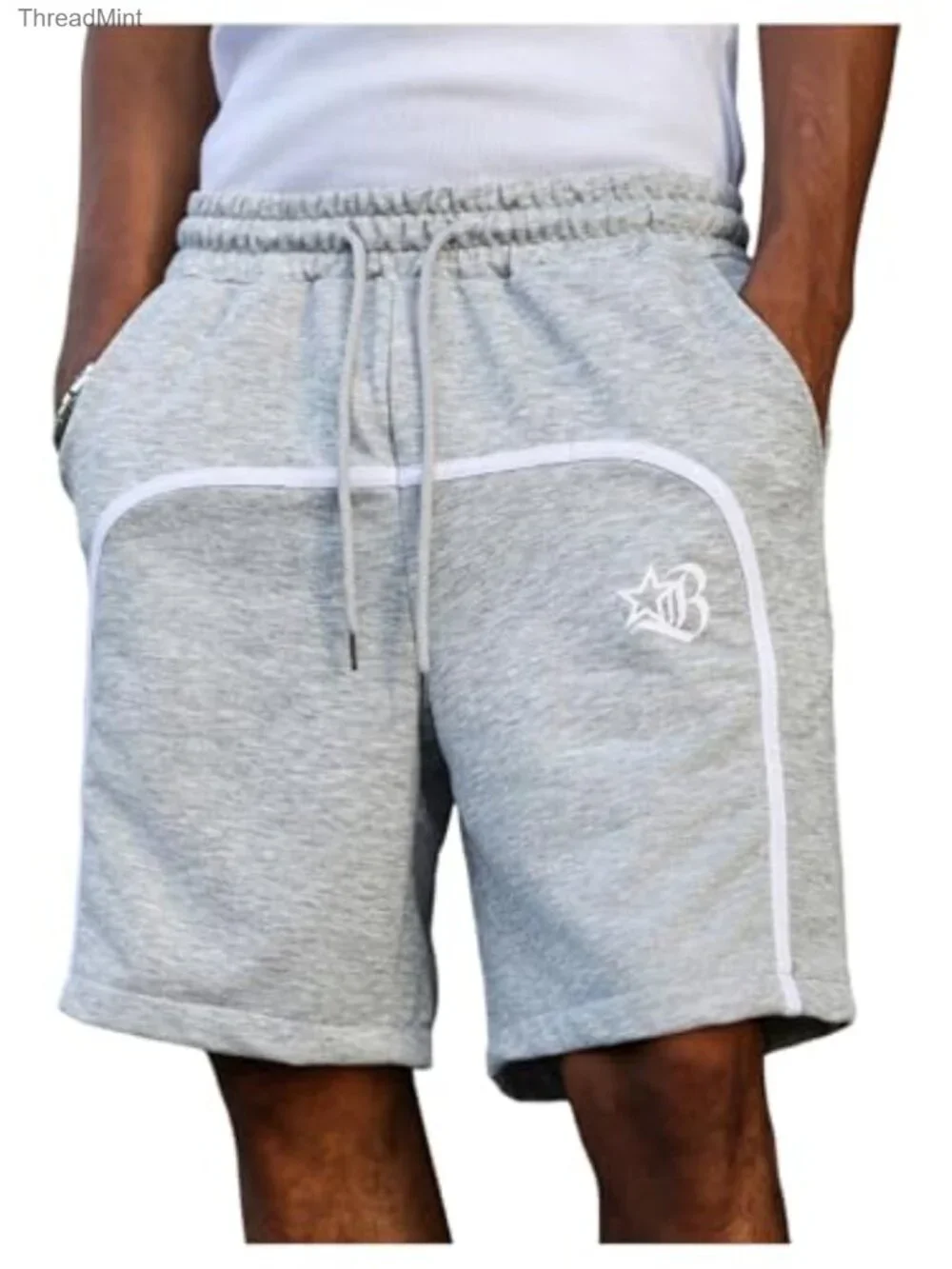Men's Athletic Sweat Shorts with Pockets Workout Jogger Gym Running Streetwear